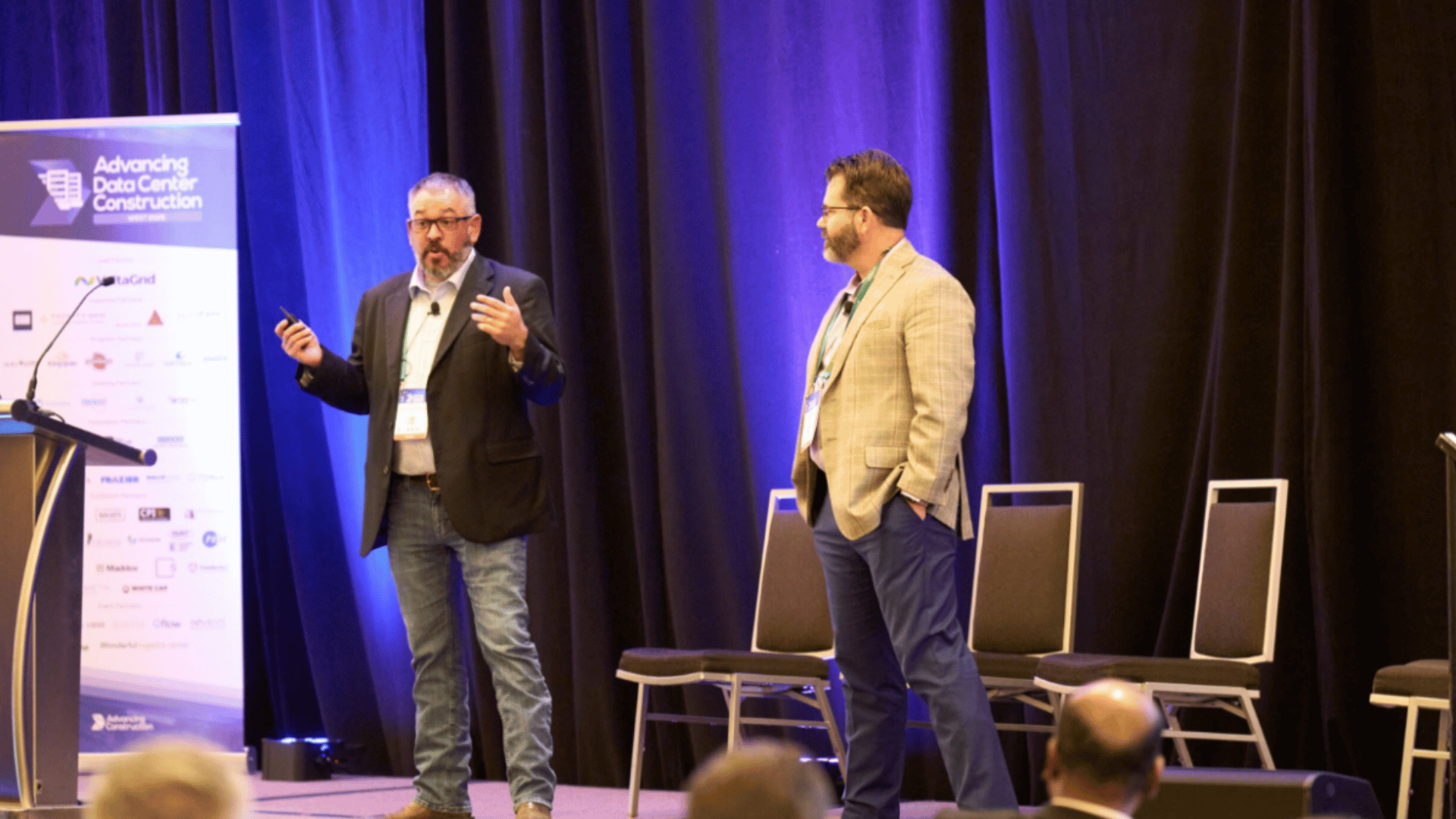 Photo of Speakers collaborating at Advancing Data Centre Construction Canada 2026