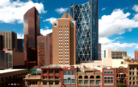 Photo of a city view